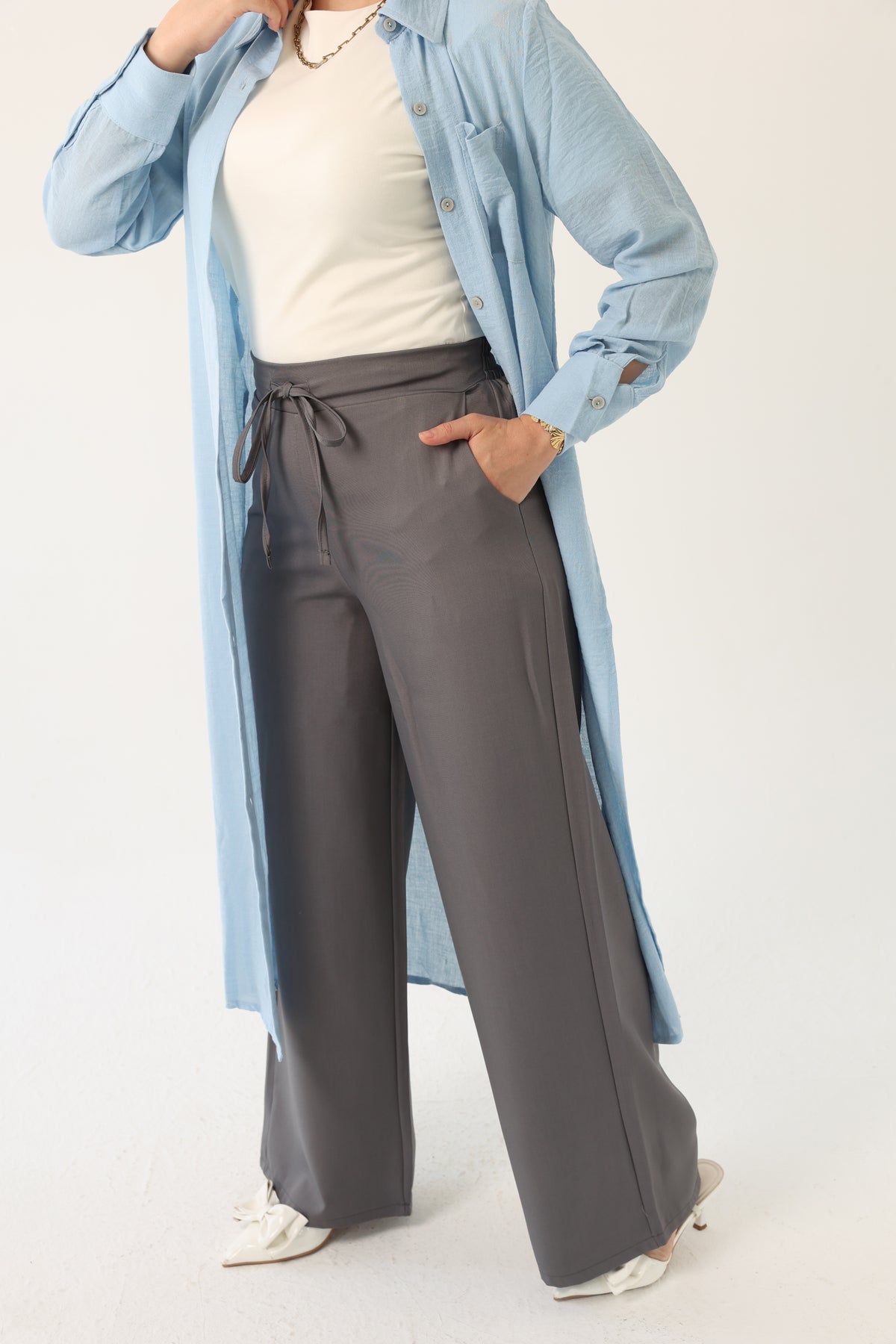 Linen Shirt Dress