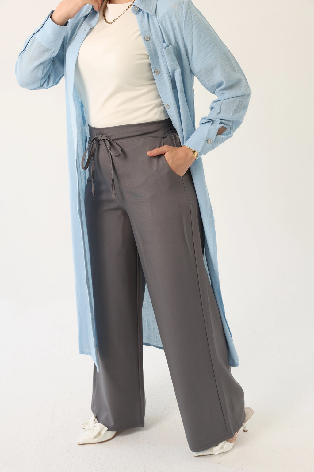 Linen Shirt Dress