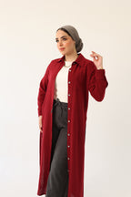 Linen Shirt Dress