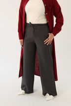 Crepe Drawstring Pants