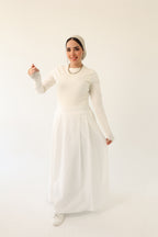 Poplin Maxi Skirt