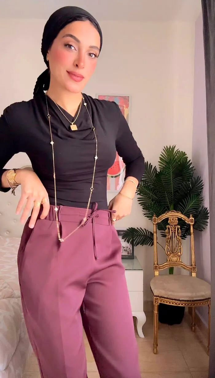 بنطلون كلاسيك رباط